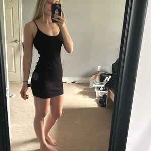 Black mini dress. Never worn